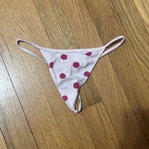 Womens polka dot panties